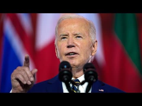 Biden press conference: President addresses media amid debate over his 2024 campaign