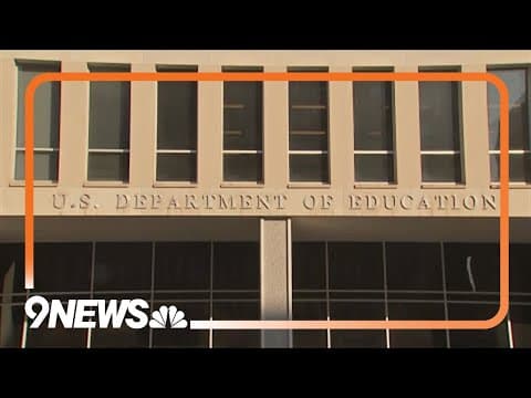 Potential impacts to ending the Department of Education