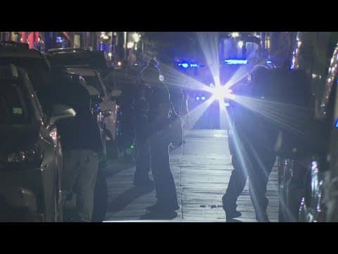 Man arrested after officers hit by car in New Orleans, police say