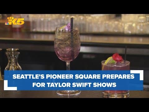 ...Ready for it? Seattle's Pioneer Square prepares for Taylor Swift shows
