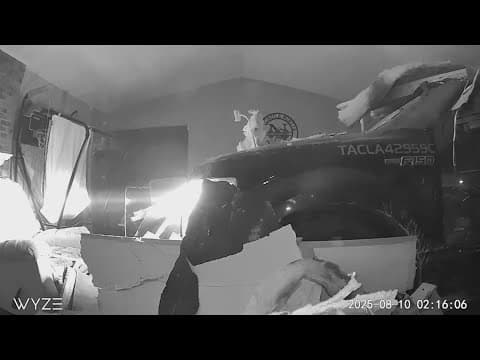 North Texas family rebuilds after truck barrels through their home, driver released on $1,000 bond