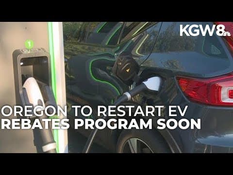 Oregon DEQ to restart EV rebates program soon