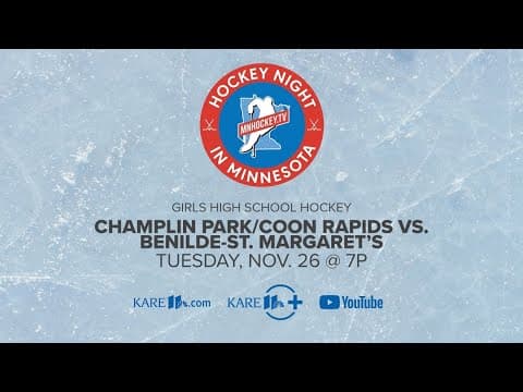 WATCH: Hockey Night in Minnesota | Champlin Park/Coon Rapids vs. Benilde-St. Margaret's (Girls)