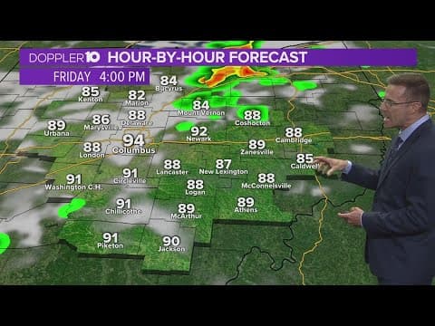 Thursday evening forecast | July 27, 2023