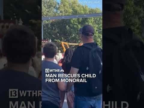 Man rescues child from Hersheypark monorail