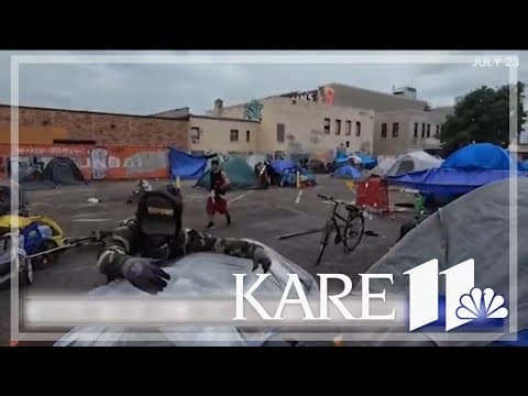 Minneapolis city leaders file for restraining order to prevent homeless encampment from returning