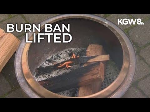 Portland lifts burn ban