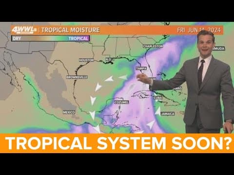 Friday tropical weather update: Development in the Gulf near the end of next week?