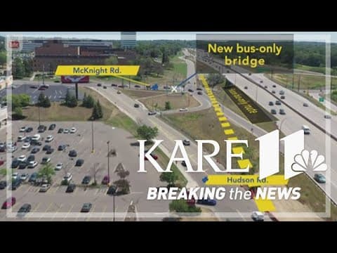 It snarled traffic, but new bridge over I-94 will open soon ahead of planned bus line