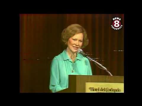 Rosalyn Carter in San Diego 1980