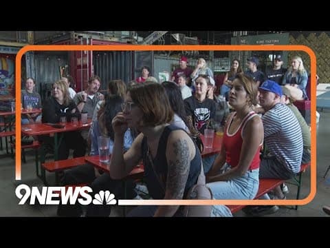 Denver fans cheered on US women's soccer team as they took on Brazil at the Olympics