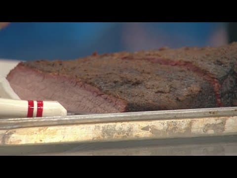 KHOU 11's Jacob Rascon tries to make the perfect brisket