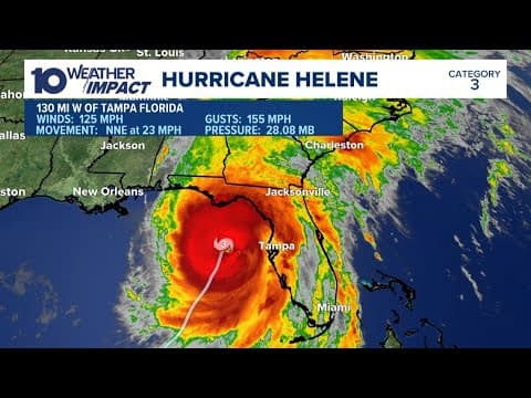 Tracking Hurricane Helene