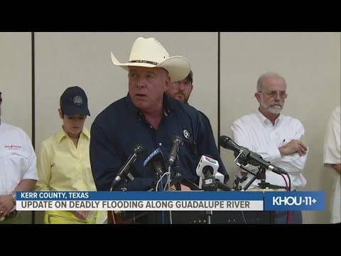 Kerr County, city officials give update after deadly floods | Sunday afternoon news conference