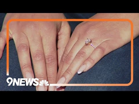 Couple finds missing engagement ring lost in Denver park
