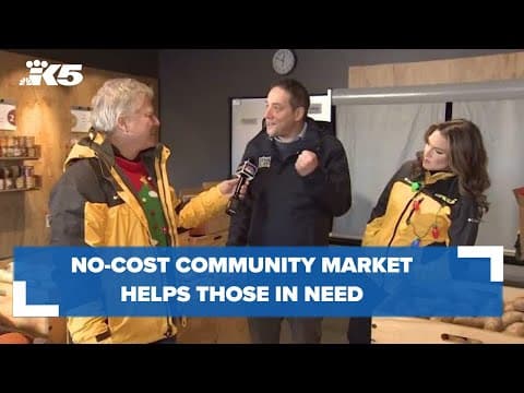 Northwest Harvest's SODO Community Market helps those in need as no-cost grocer: Home Team Harvest