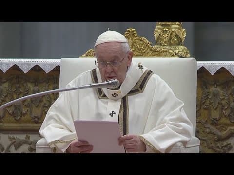 Vatican says Pope Francis has developed pneumonia in both his lungs