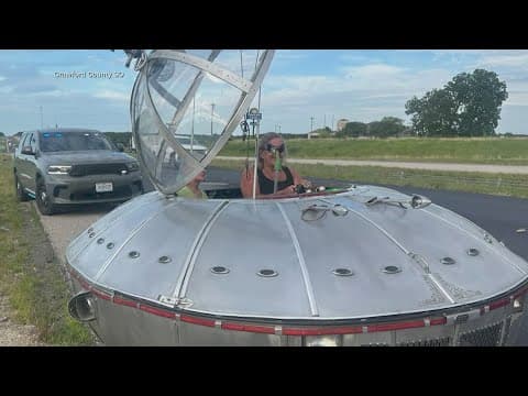 Hoosier in UFO car pulled over at least 3 times