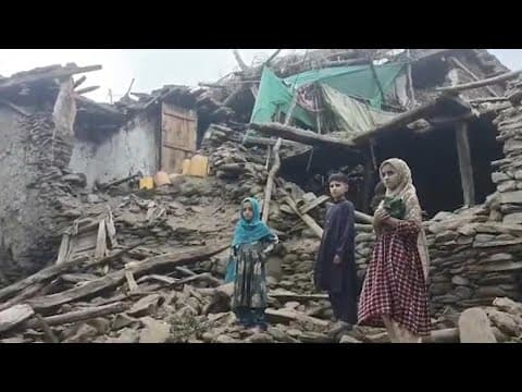 Raw video: Powerful earthquake kills hundreds, injures thousands in Afghanistan
