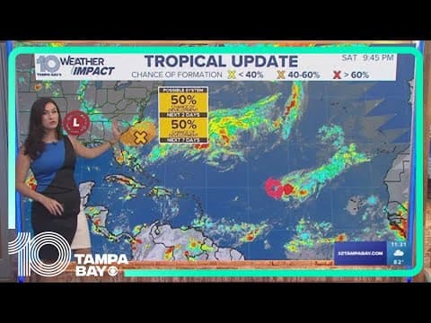 Tracking the Tropics: System off the Carolinas has 50% chance of development over next week