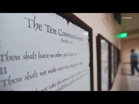 Texas judge to hear arguments on law requiring display of Ten Commandments in public schools