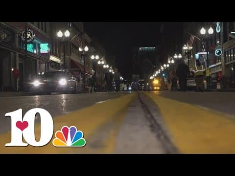 Businesses hope to attract more customers as Knoxville experiments with pedestrian-only Gay Street