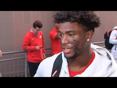 Caleb Downs postgame interview | Ohio State vs. Grambling State