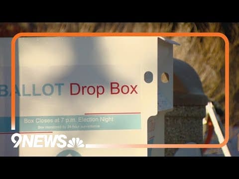 November election ballots hitting Colorado mailboxes