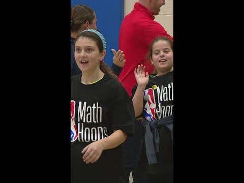 Indianapolis students learn fundamental math skills through basketball