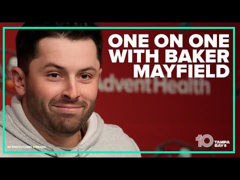 Baker Mayfield looking forward to playing with Buccaneers