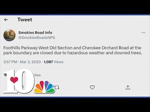 Roads closed because of weather damage