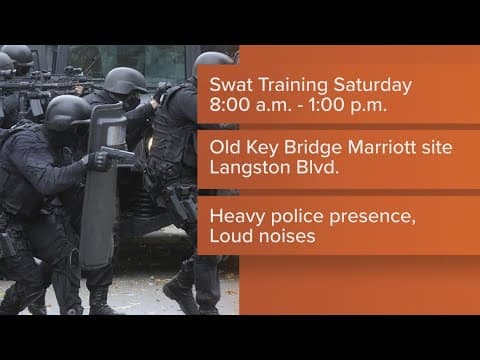 ATTN Arlington residents, SWAT Team to hold training exercise Saturday