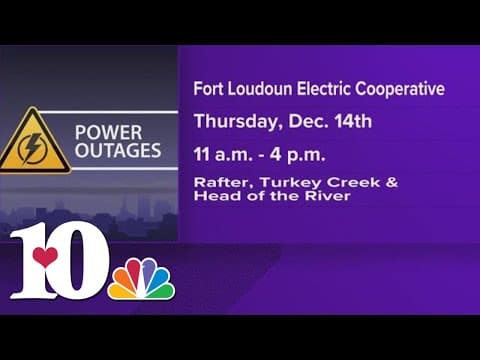 Power outage planned for parts of Monroe County