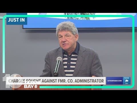 Criminal charges recommended for former Manatee County Administrator Scott Hopes