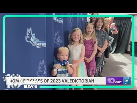 Lakeland mom of 7 is the 2023 valedictorian at Keiser University