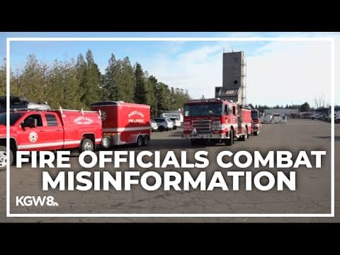 Oregon fire marshal addresses claim as crews battle Los Angeles fires