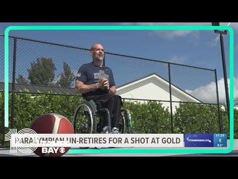 Bradenton Paralympian comes out of retirement for shot at gold