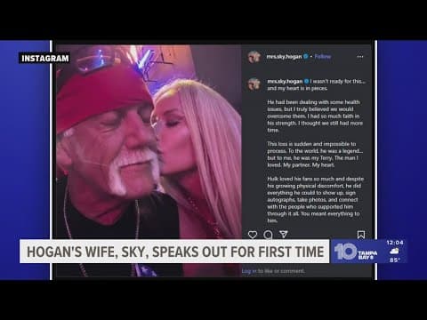 Hulk Hogan's wife gives statement about wrestler's death on social media
