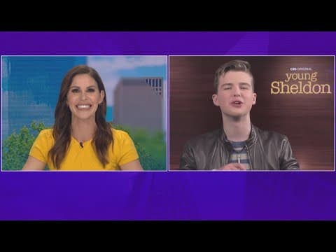 Iain Armitage, star of "Young Sheldon" talks about the series finale and growing up on the show