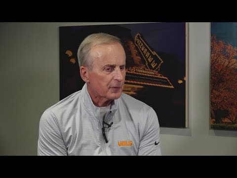 Sitting down with Tennessee coach Rick Barnes