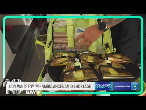 Delayed and in demand, nationwide ambulance shortage impacts communities across the Tampa Bay area