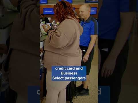 Southwest says it will get rid of its free checked bags.