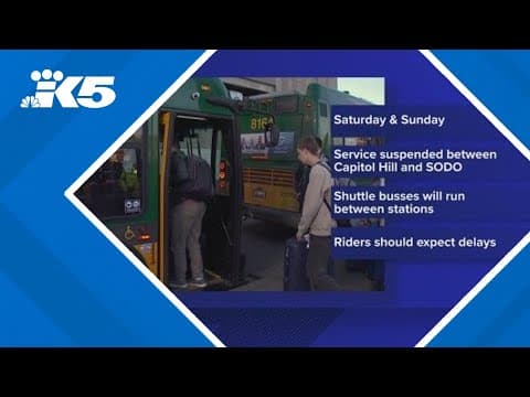 Cable theft temporarily disrupts Eastside light rail service