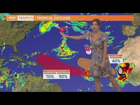 Monday noon tropical update: New system to become a storm this week