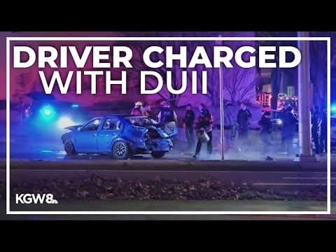 1 dead, 3 injured after crash in downtown Portland