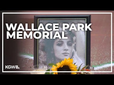 Neighbors create memorial in honor of woman shot to death in Northwest Portland