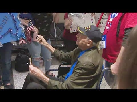 Local veterans back in Houston after trip to honor their service
