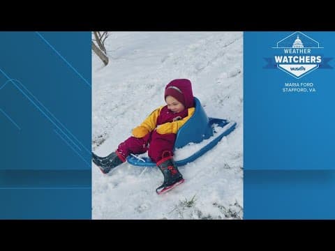 Viewers share their favorite snow day pictures with WUSA9