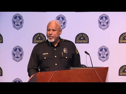 Dallas police shooting on Fairview Avenue update | Full press conference