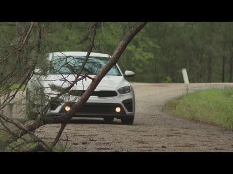 Storm damage in Tangipahoa Parish